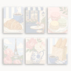 Paris Café Mini Paint By Numbers Set