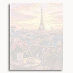 Coucher de soleil parisien