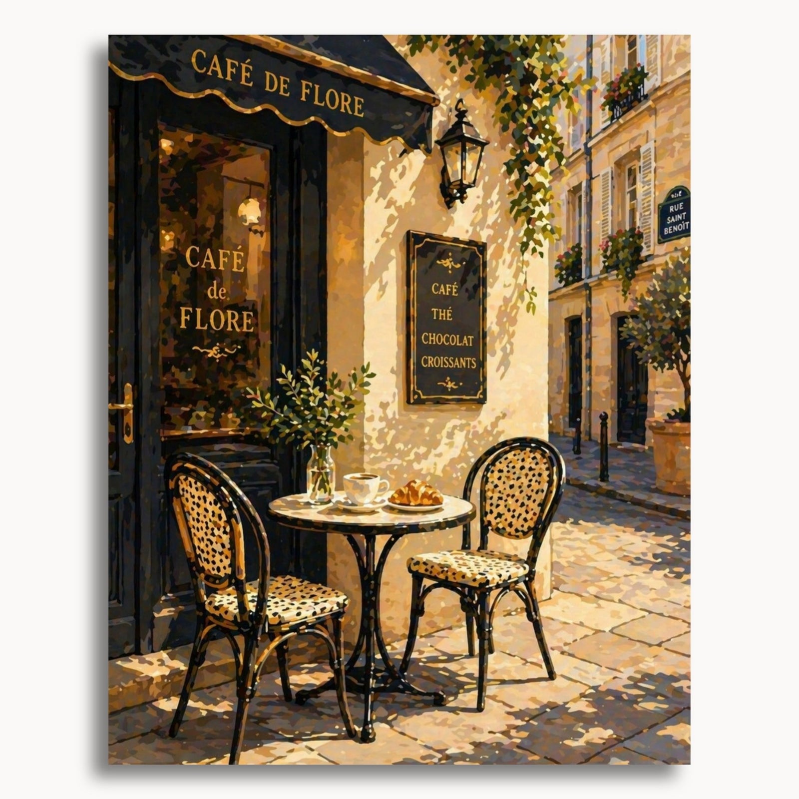 Paris Cafe Table