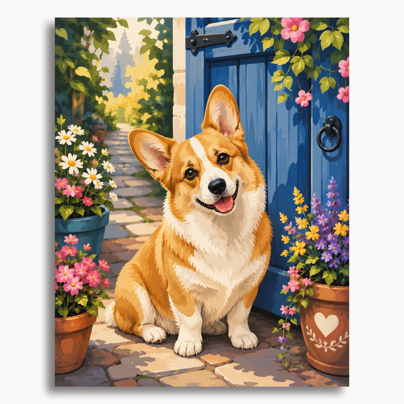 Garden Corgi