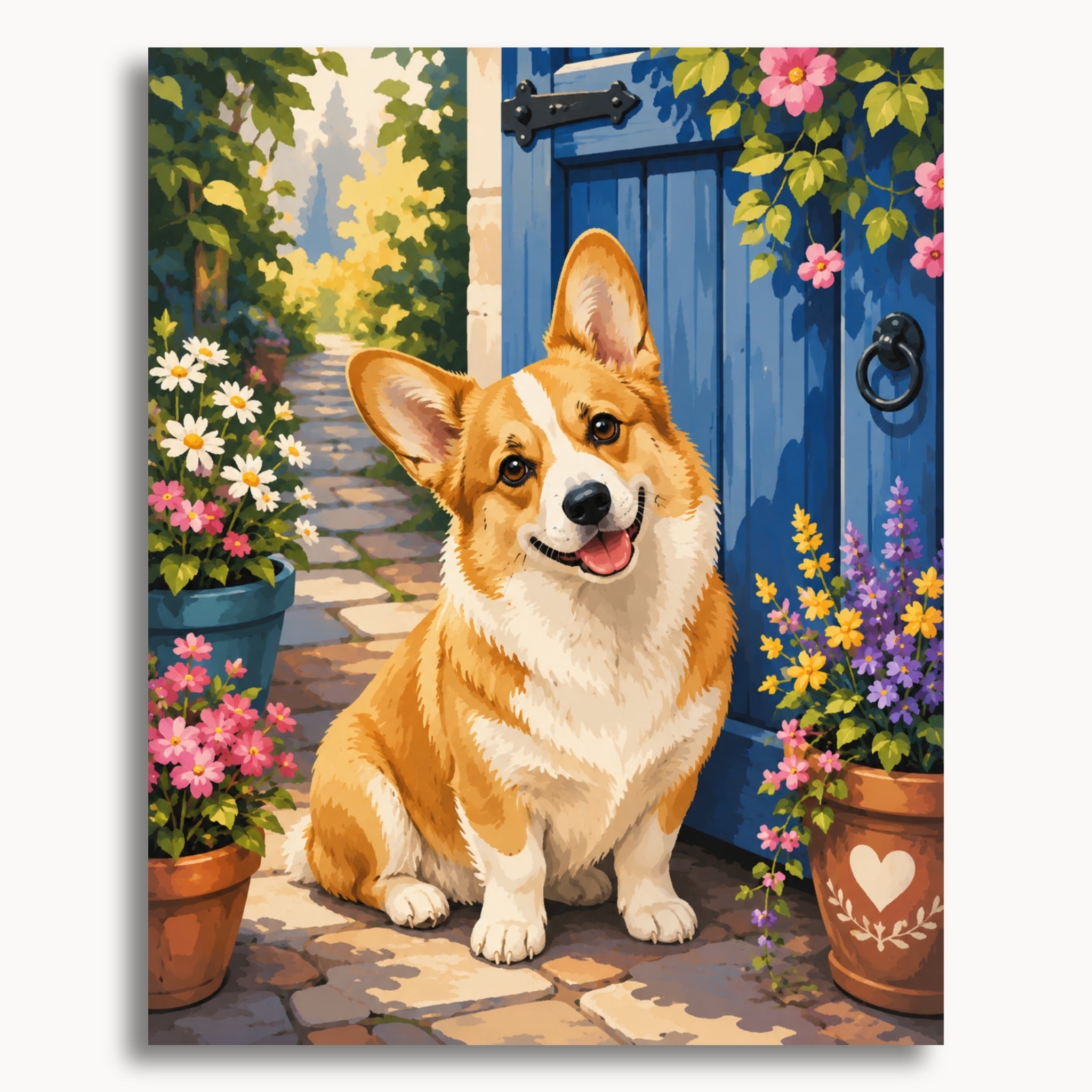 Garden Corgi