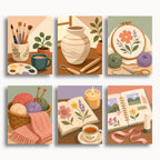 Creative Hobbies Mini Paint By Numbers Set