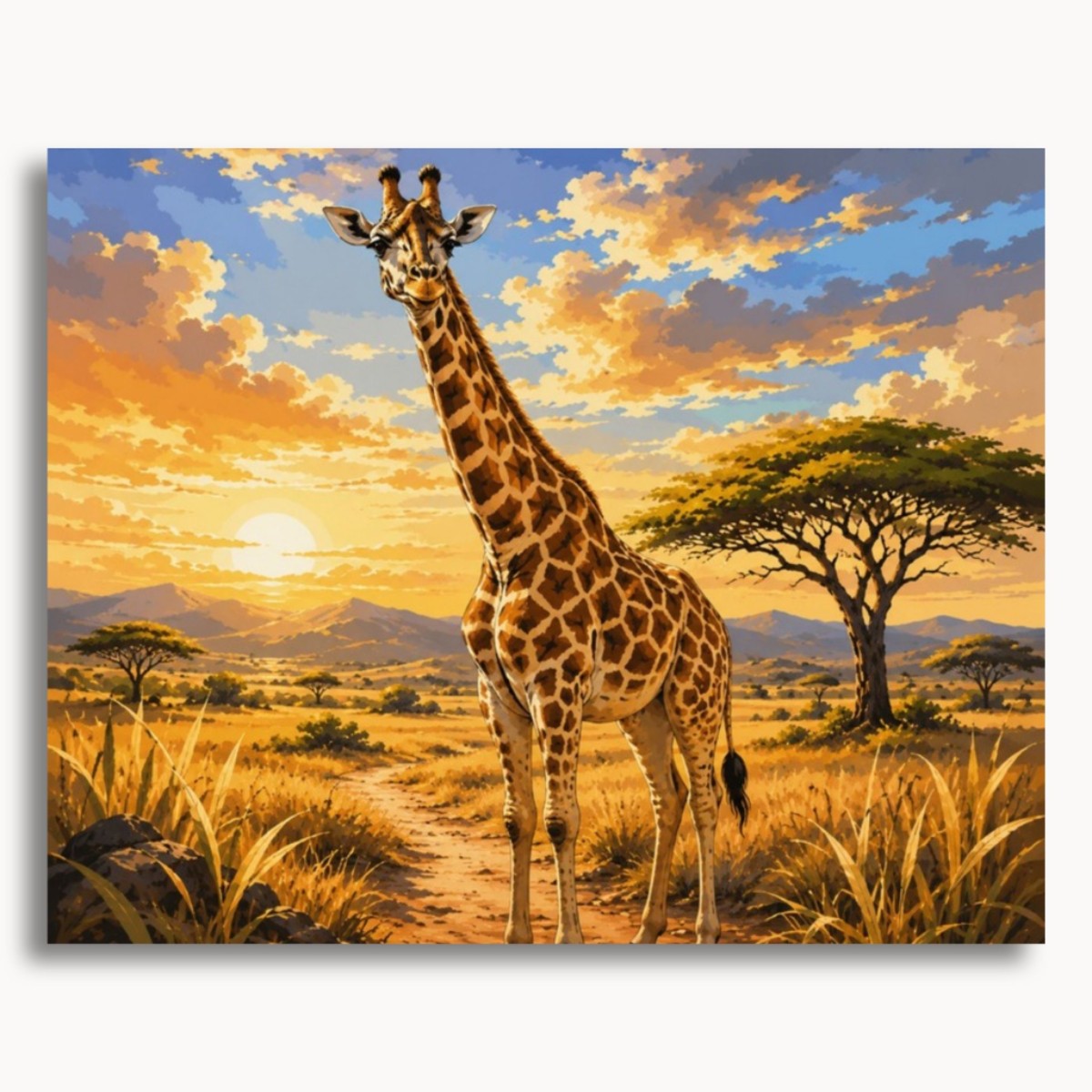 Savannengiraffe