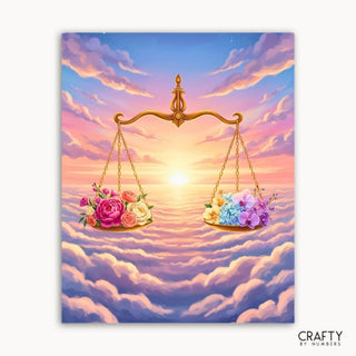 Peinture céleste Balance Harmony par numéros, illustration sur toile