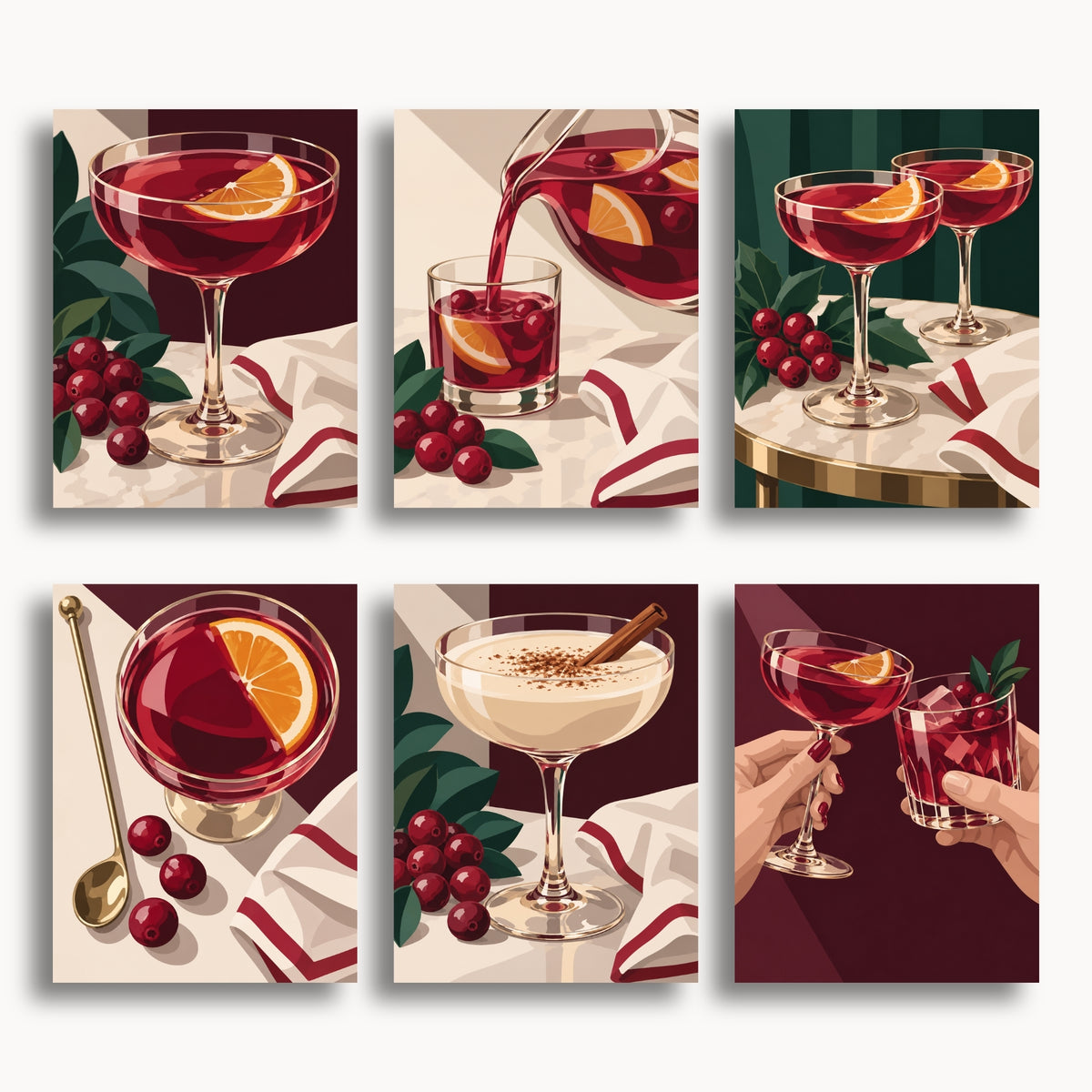 Festive Cocktails | 6 Mini Kits