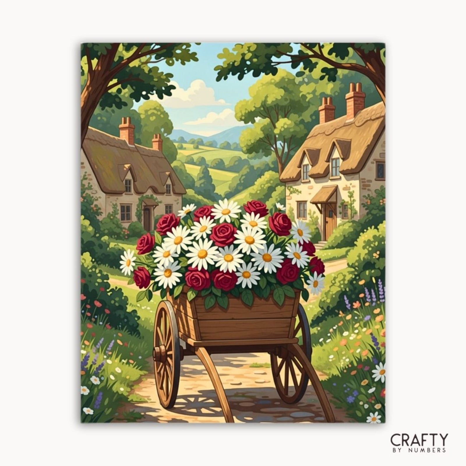 Cottage Blossom Cart