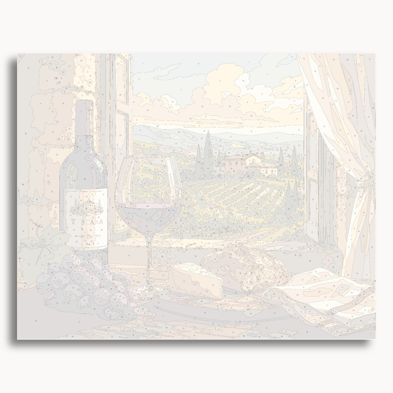 Tuscan Vineyard