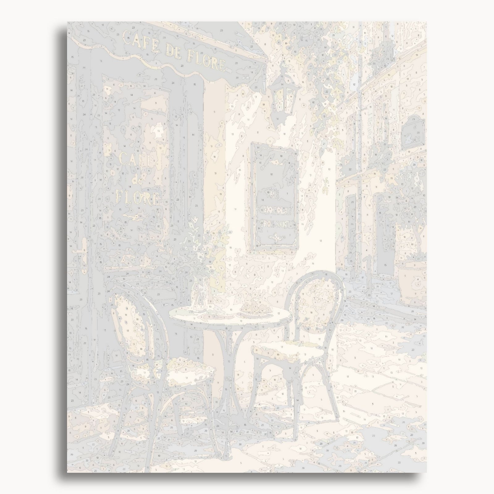 Paris Cafe Table