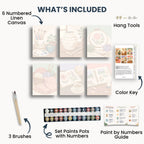 Creative Hobbies Mini Paint By Numbers Set