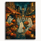 Ghosts at the Pumpkin Market
