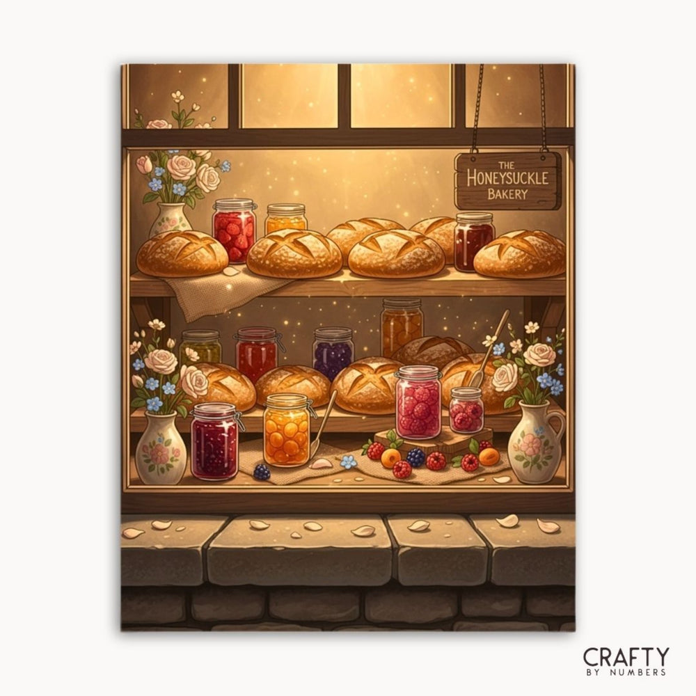 Golden Bakery Window