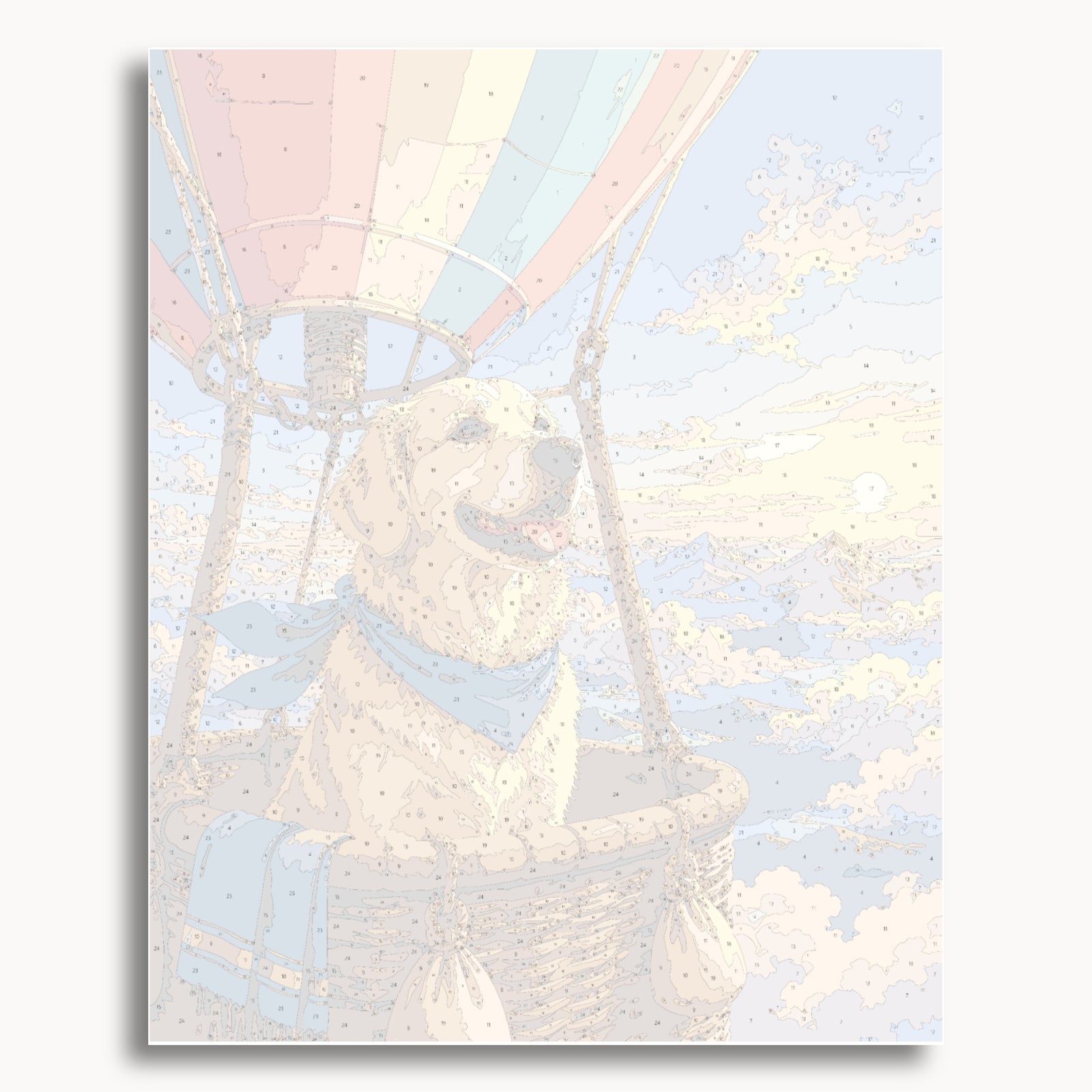 Golden Balloon Dog