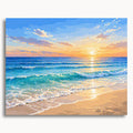 Ocean Sunset Waves