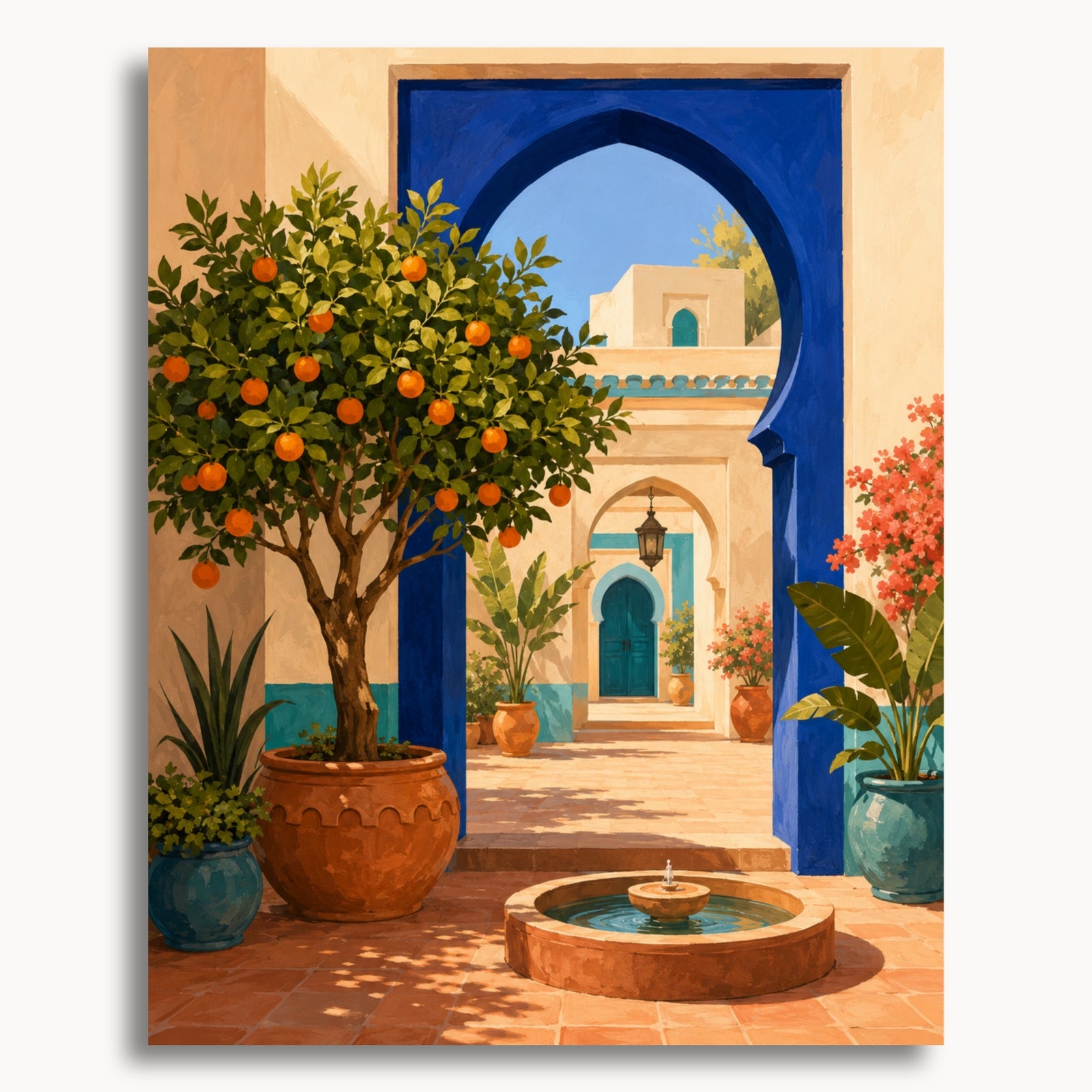 Moroccan Courtyard