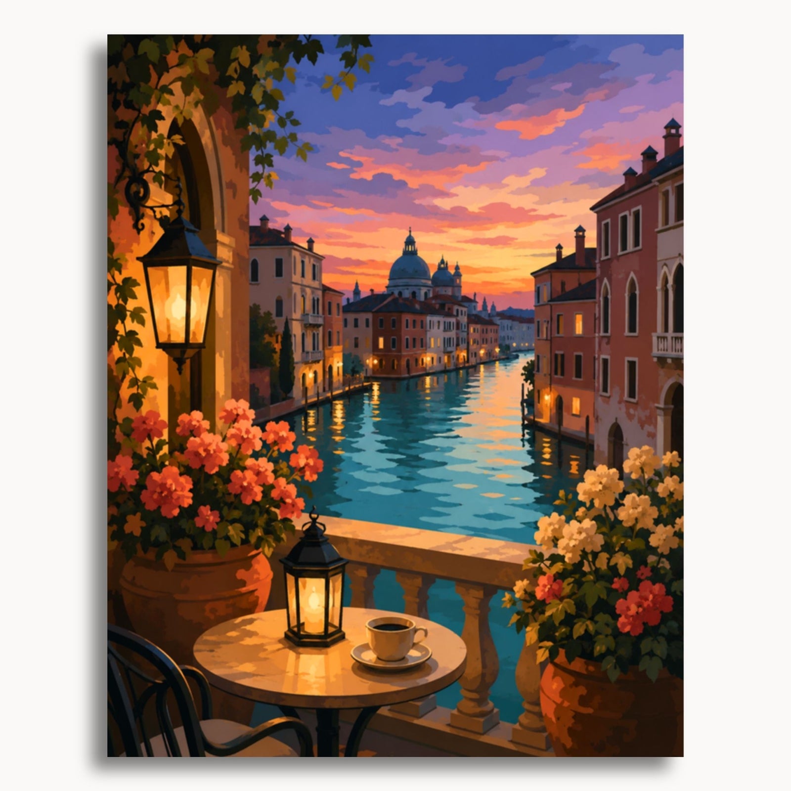 Atardecer en Venecia