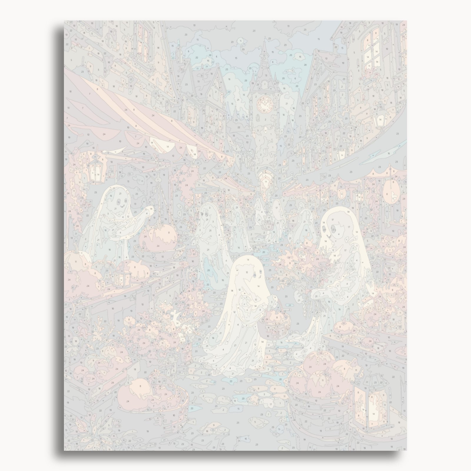 Ghosts at the Pumpkin Market