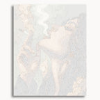Numbered canvas preview for Lips of Vice, showing outlined painting sections and color numbers.