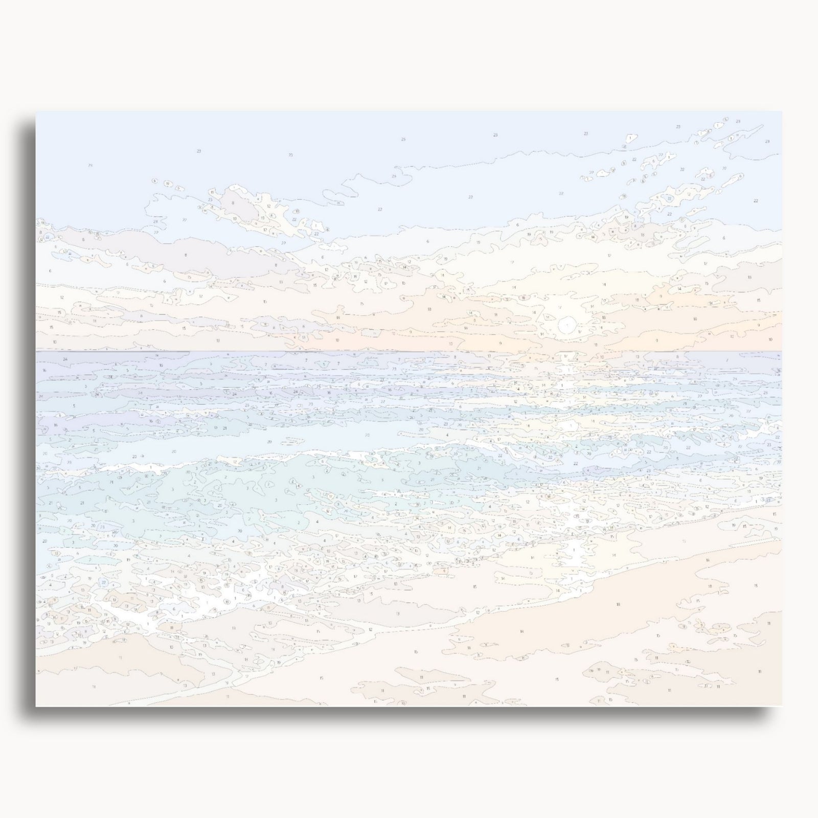 Ocean Sunset Waves