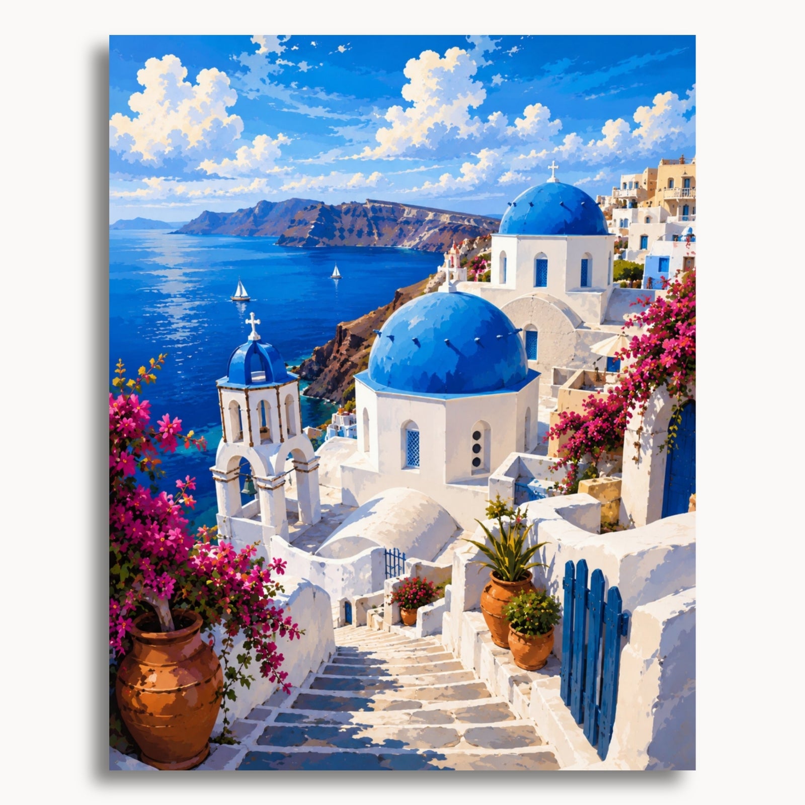 Santorini-Glückseligkeit