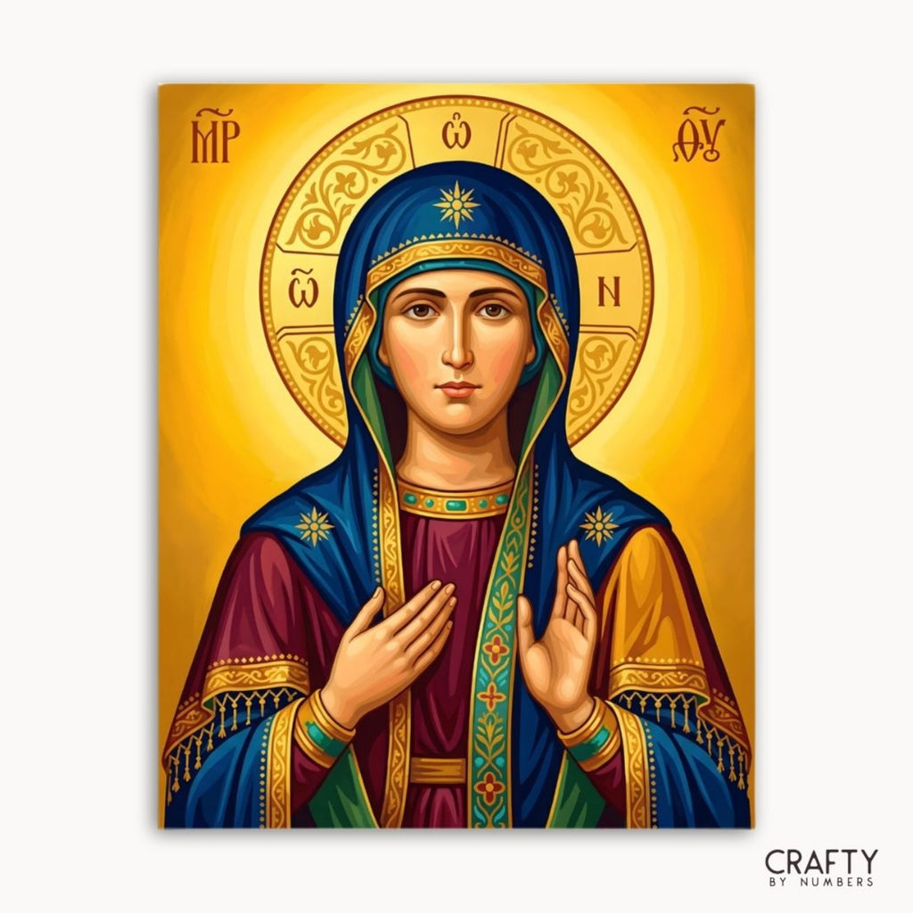 Sacred Byzantine Madonna