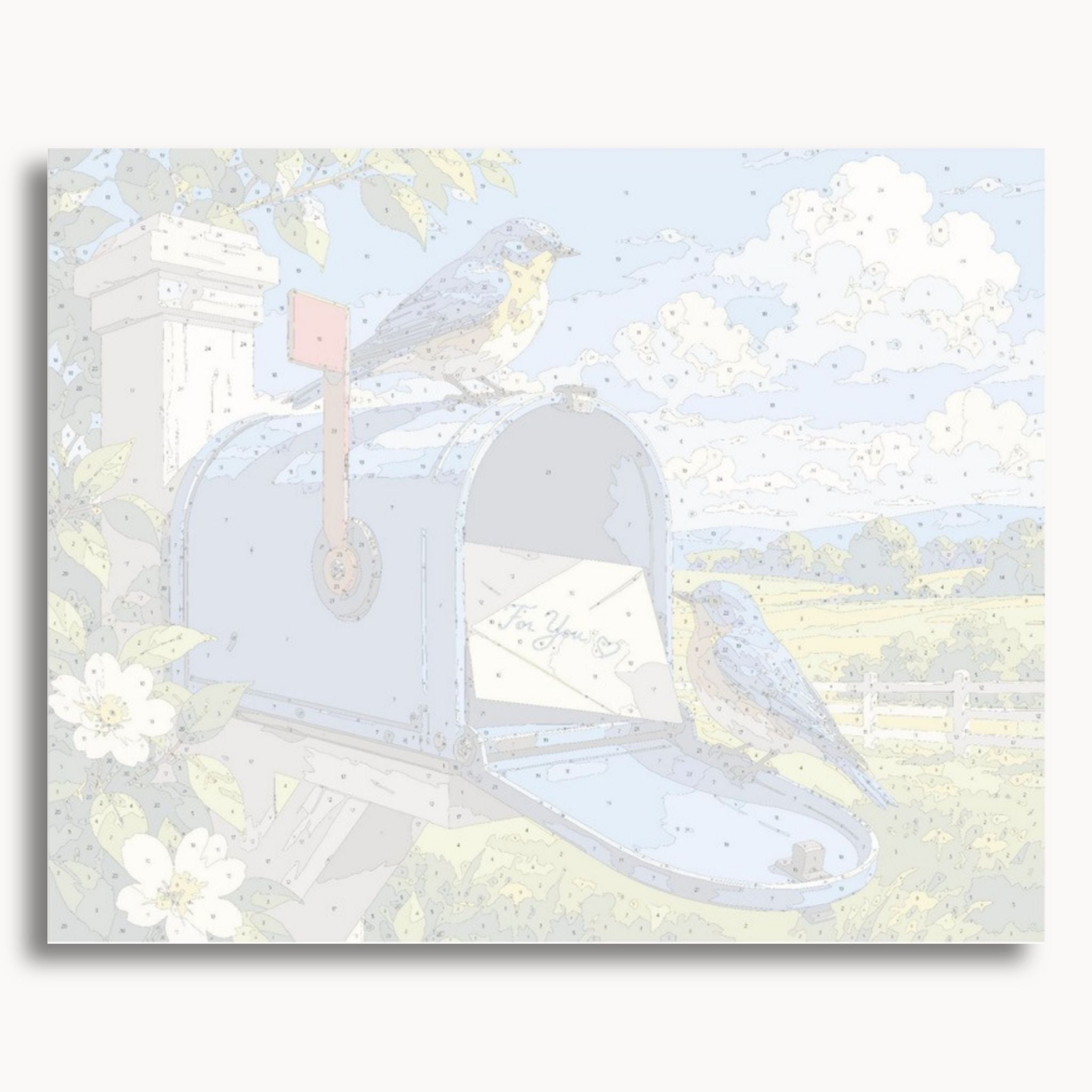 Bluebird Mailbox