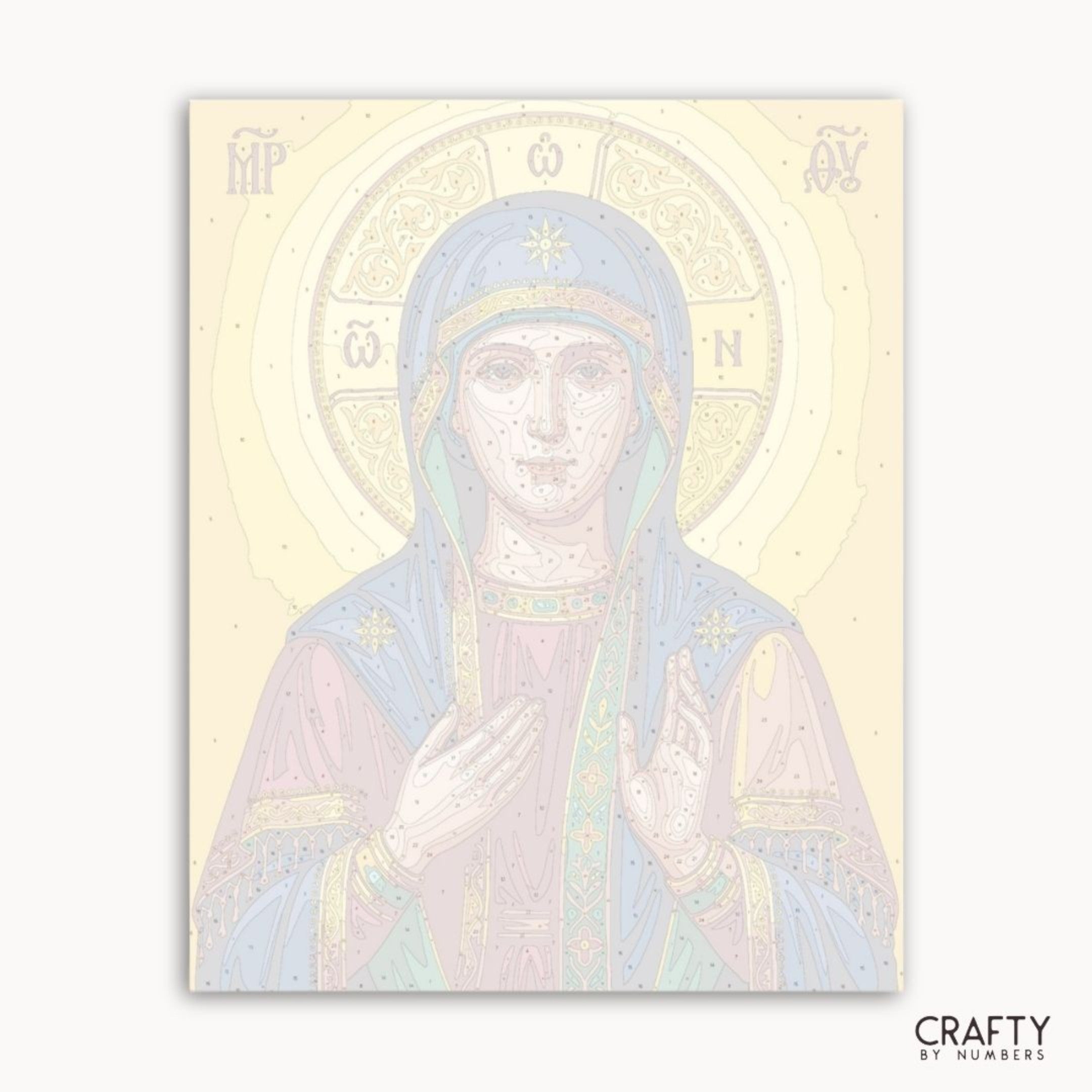 Sacred Byzantine Madonna