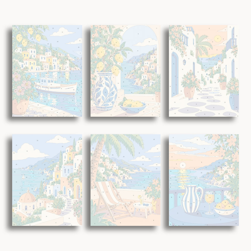 Amalfiküste | 6 Mini-Sets