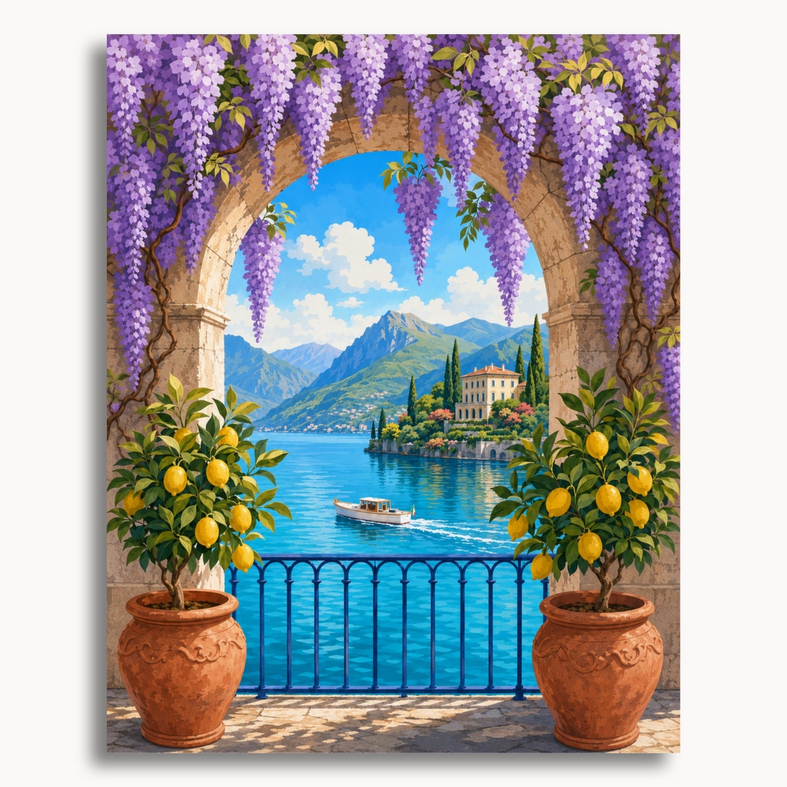 Glycine du Lac de Côme