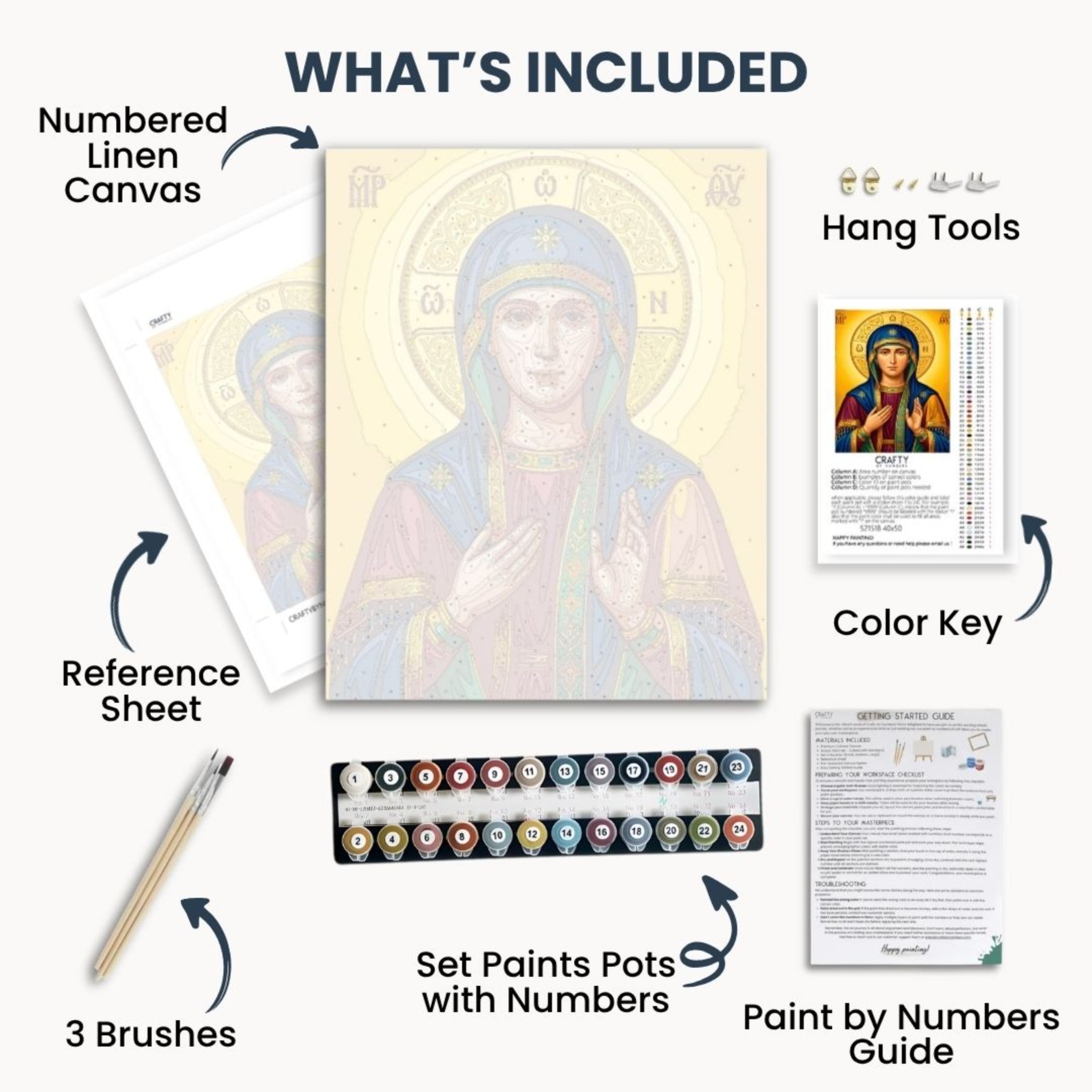 Sacred Byzantine Madonna