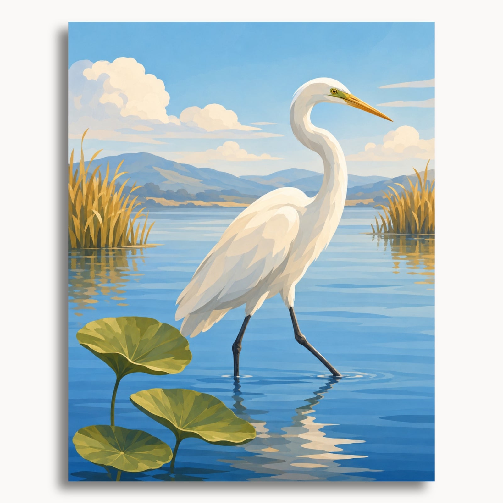 White Egret