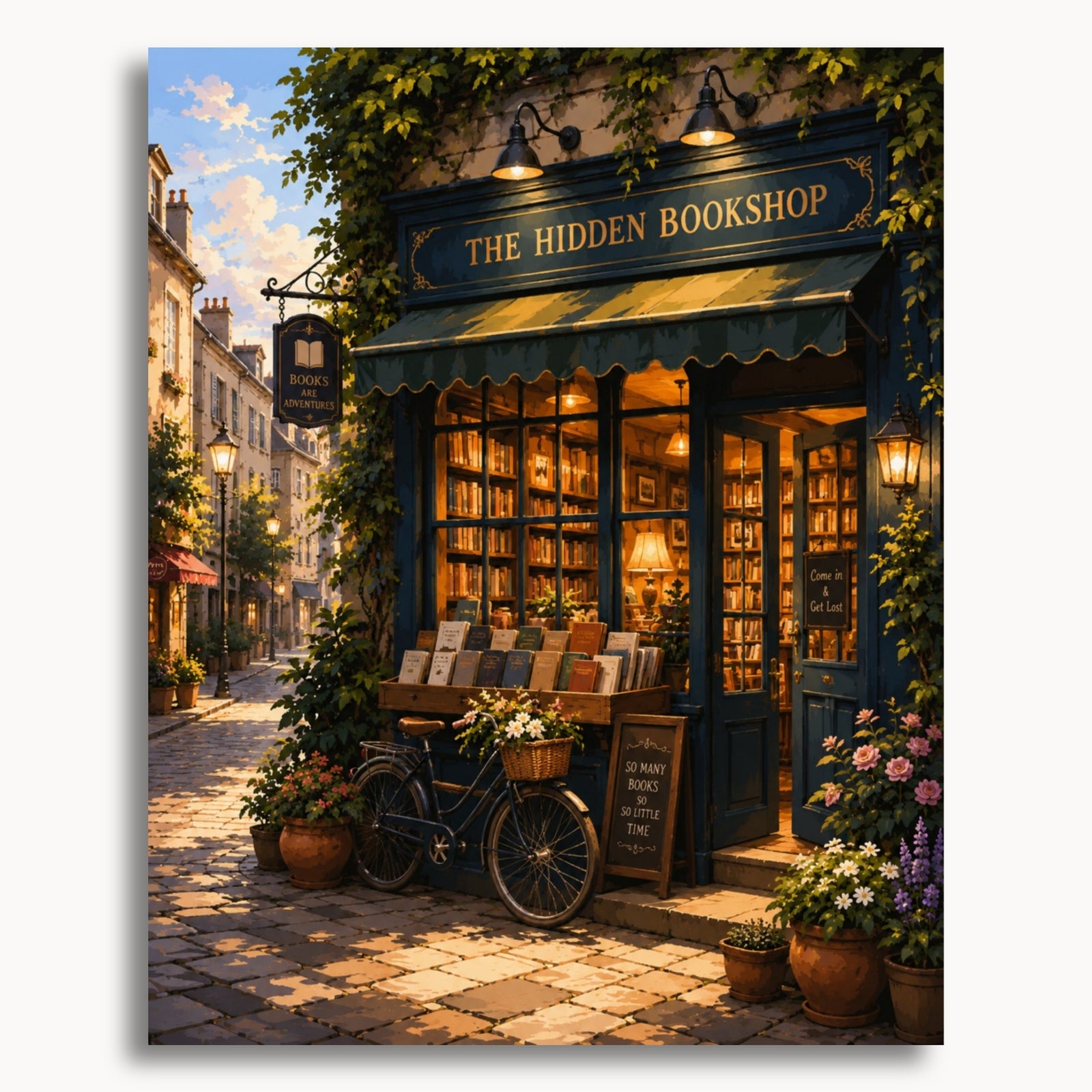 Librairie cachée