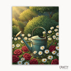 Sunlit Garden Watering