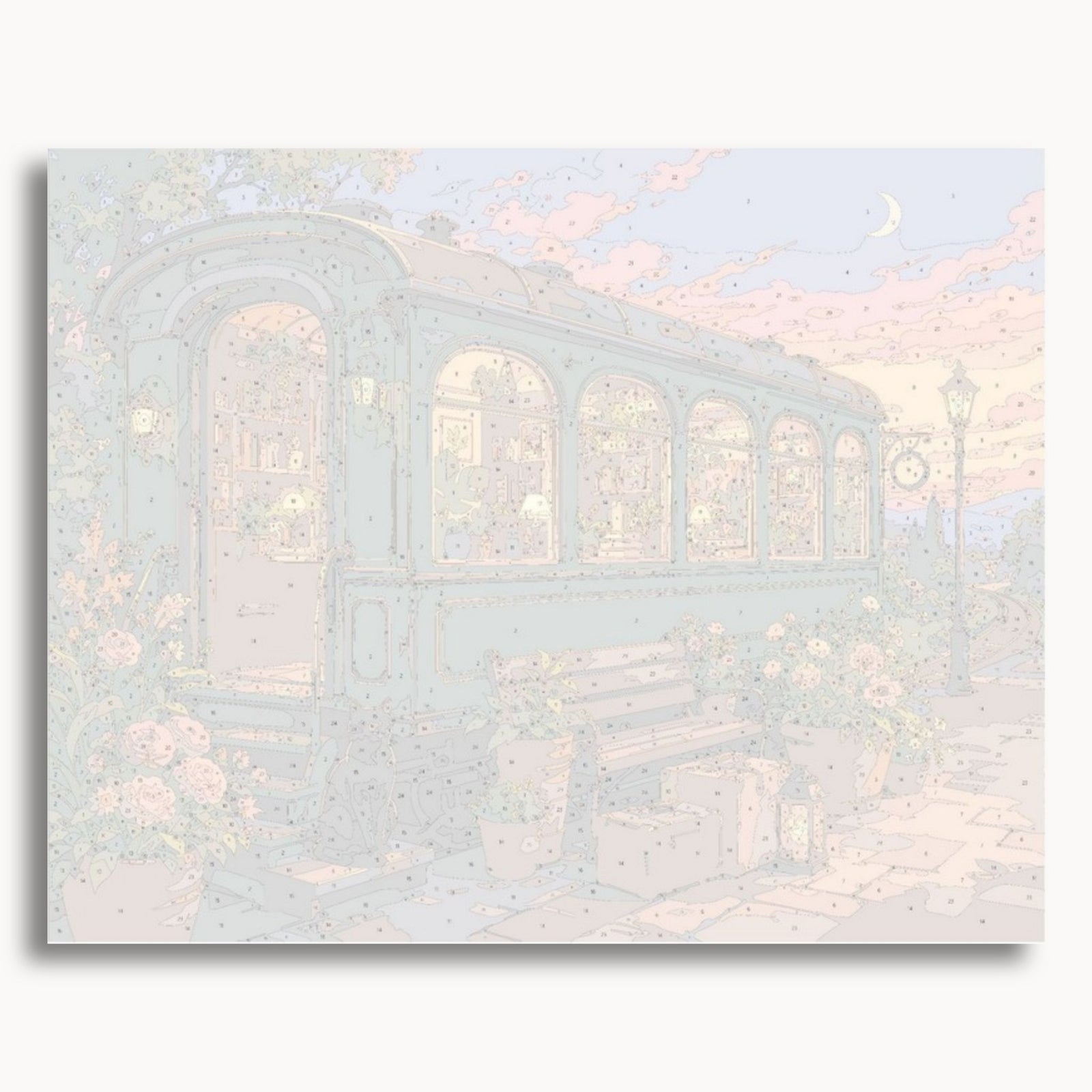 Wagon de bibliothèque