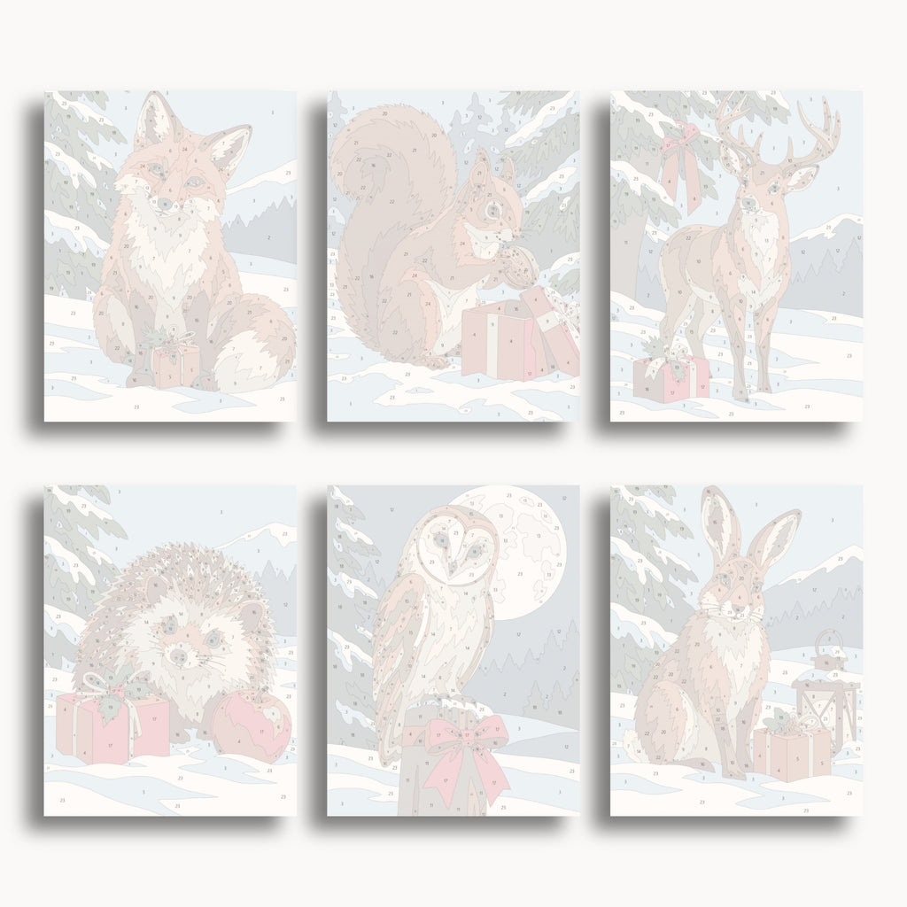 Noël en forêt | 6 mini-kits