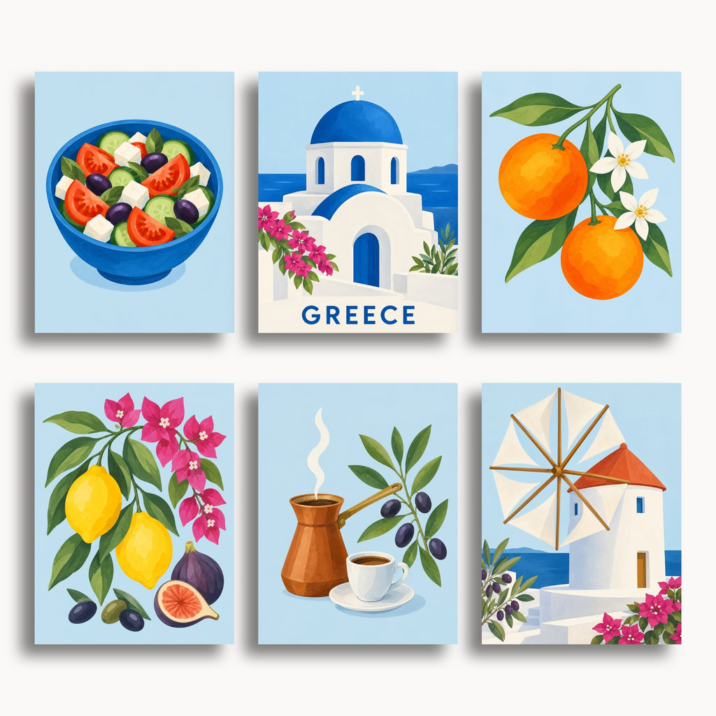 Greek Summer | 6 Mini Kits