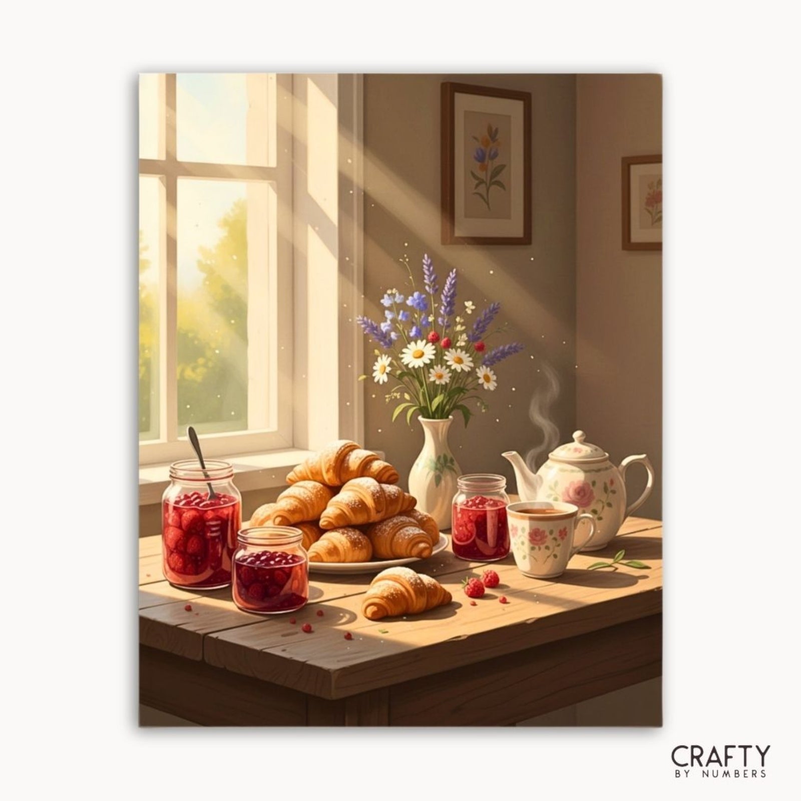 Golden Morning Table