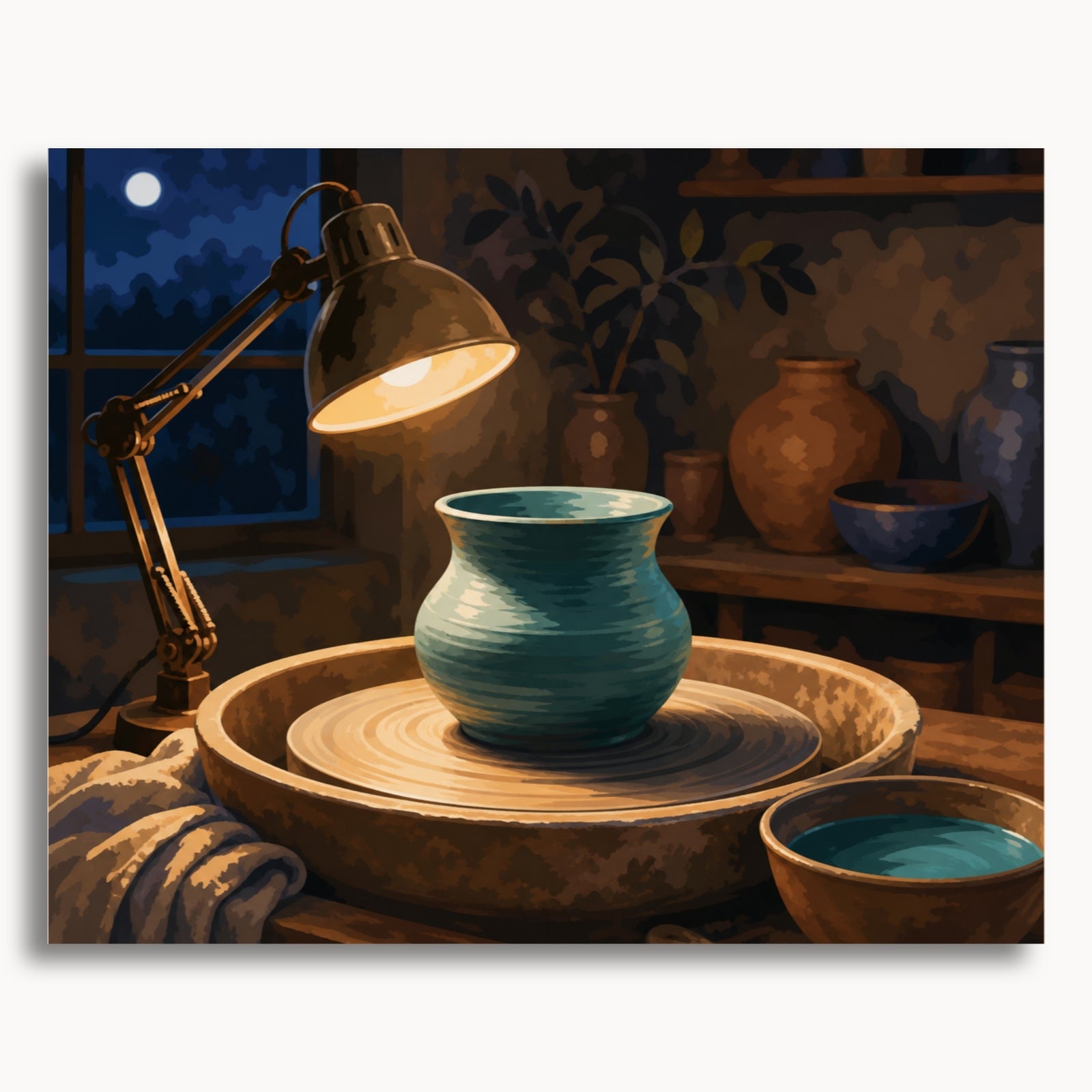 Tour de poterie