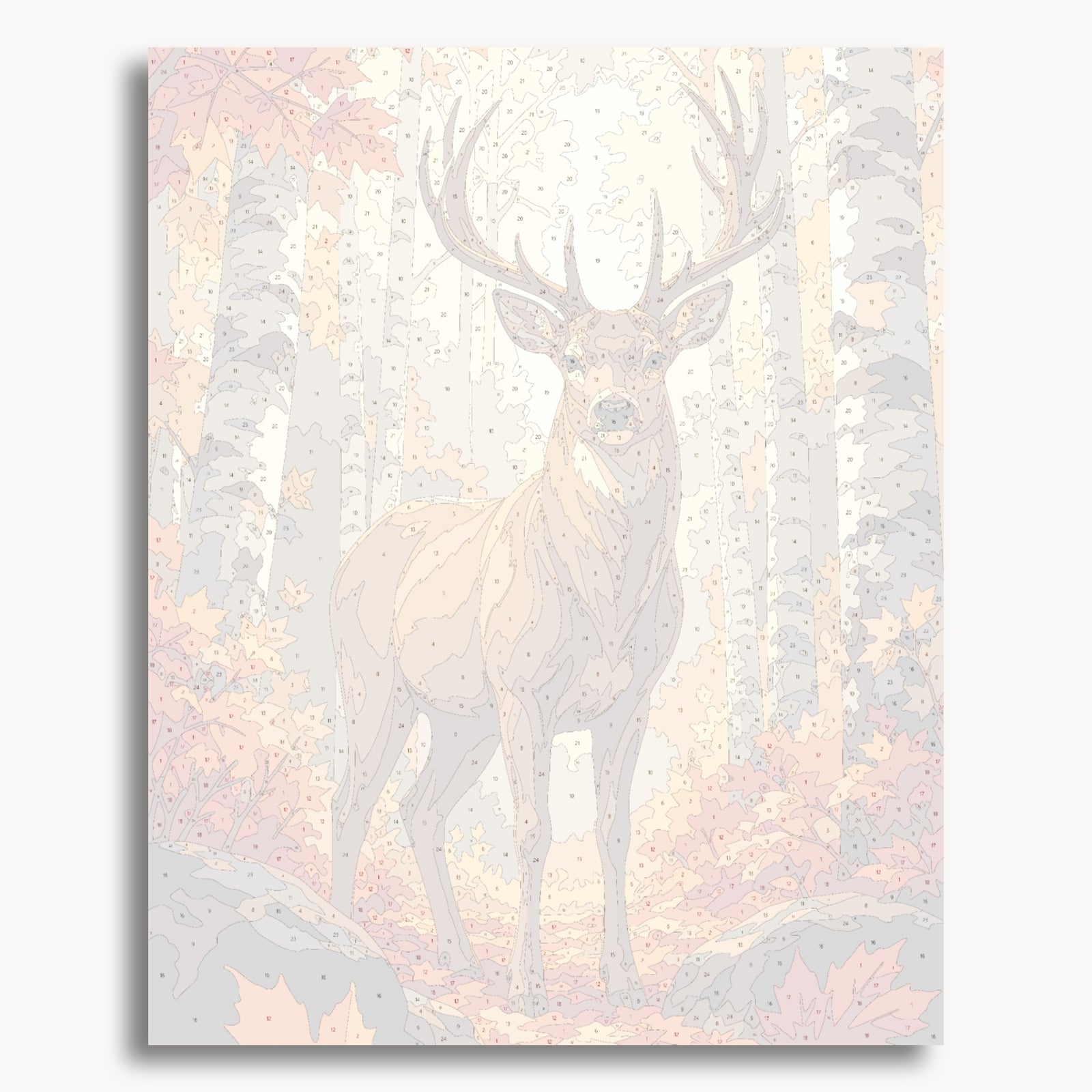 Cerf d'automne