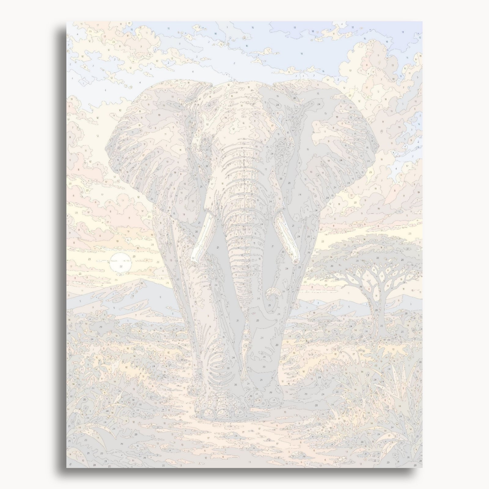 Safari-Elefant