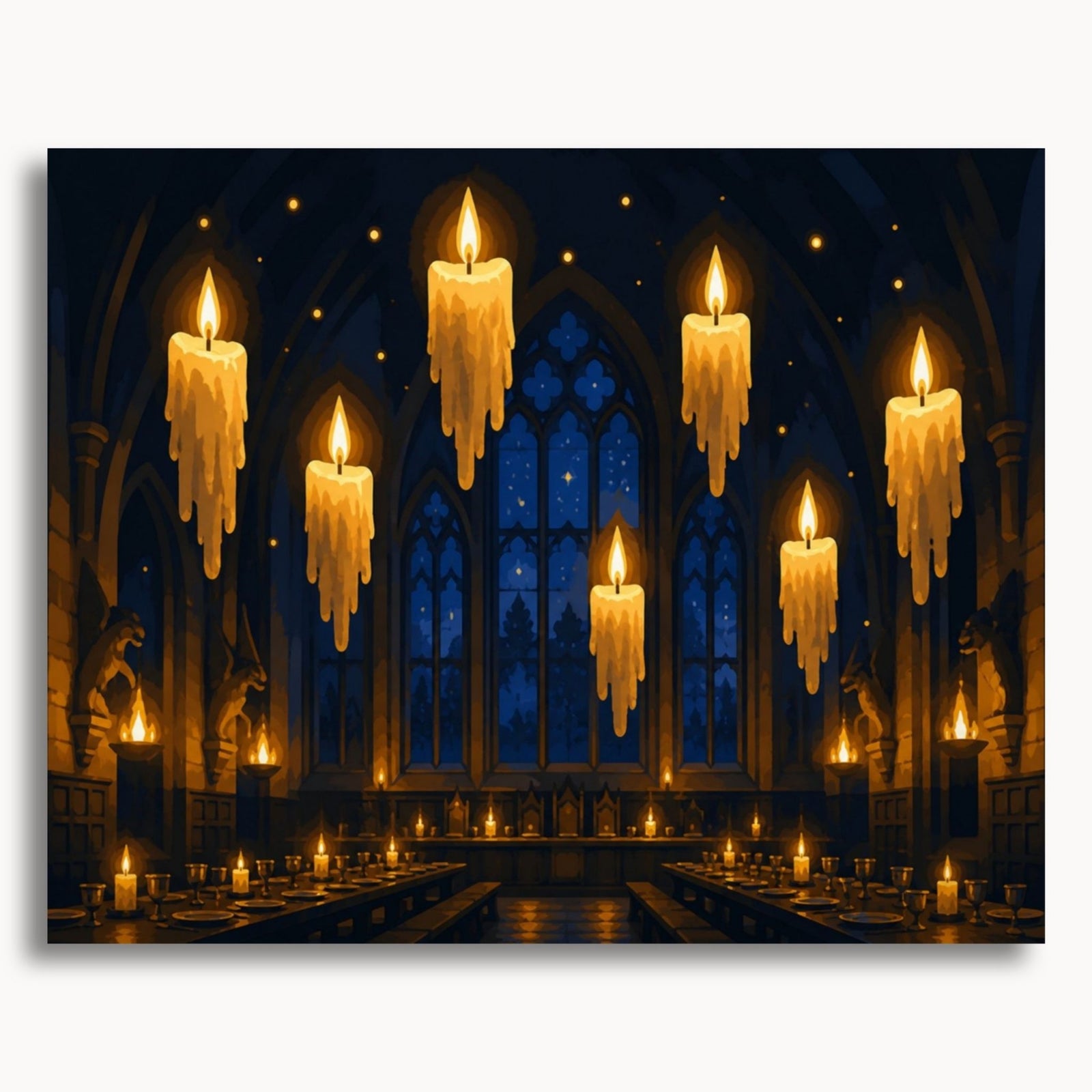 Velas flotantes