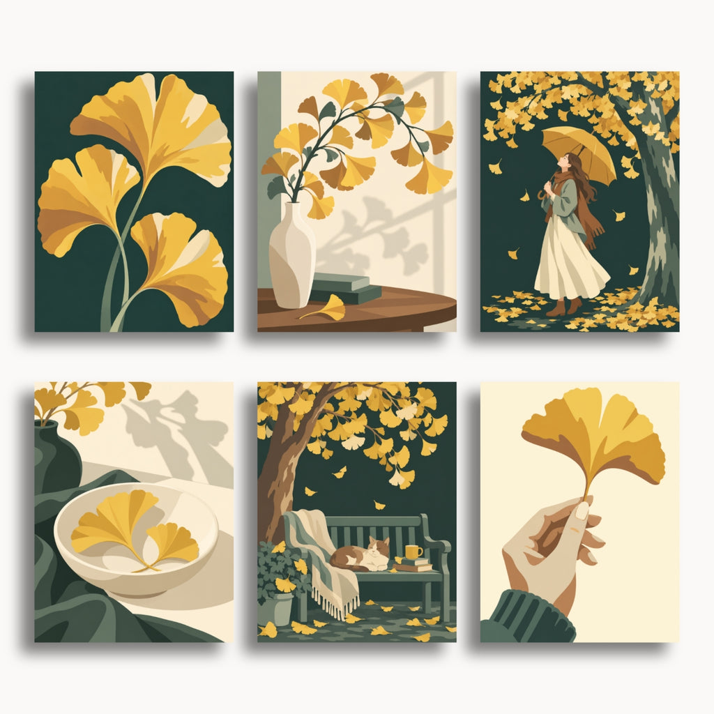 Ginkgo Autumn | 6 Mini Kits