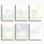 Acebo moderno – Juego de 6 mini pinturas por números