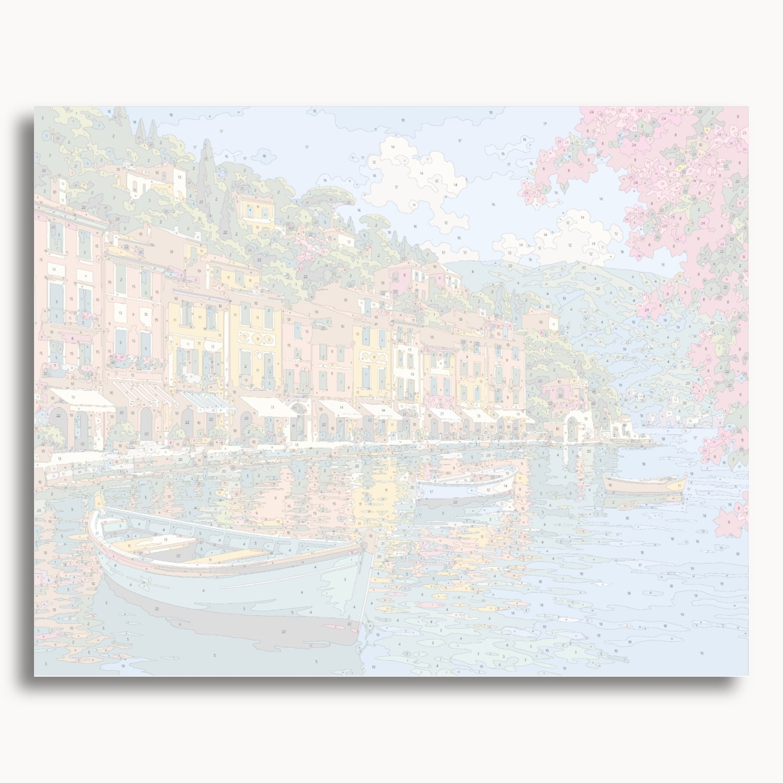 Portofino Harbor Morning