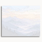 Misty Mountain Sunrise