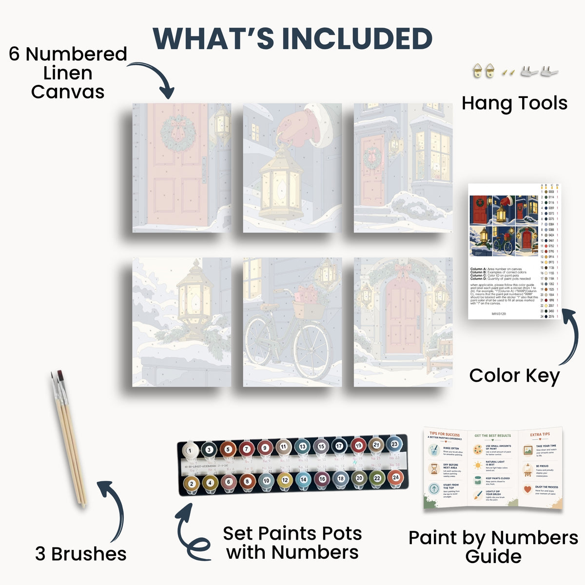 Portes de Noël | 6 mini-kits