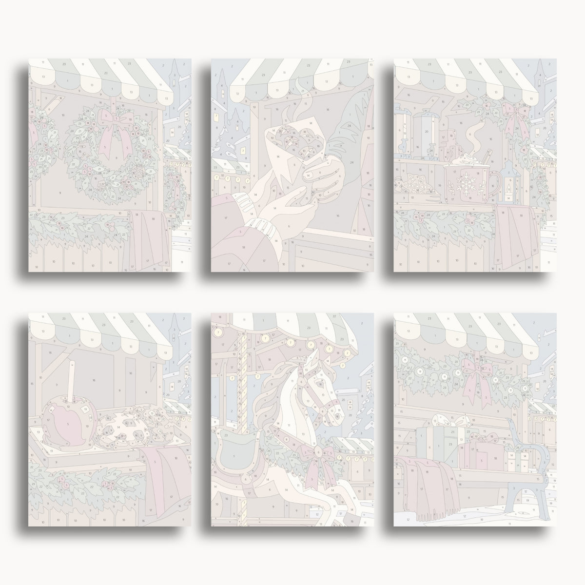 Marché de Noël | 6 mini-kits