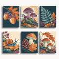 Ginkgo Herbst Mini-Malen-nach-Zahlen-Set