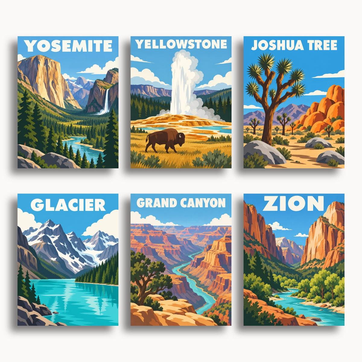 National Parks | 6 Mini Kits