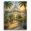 Wintergarten aus Glas