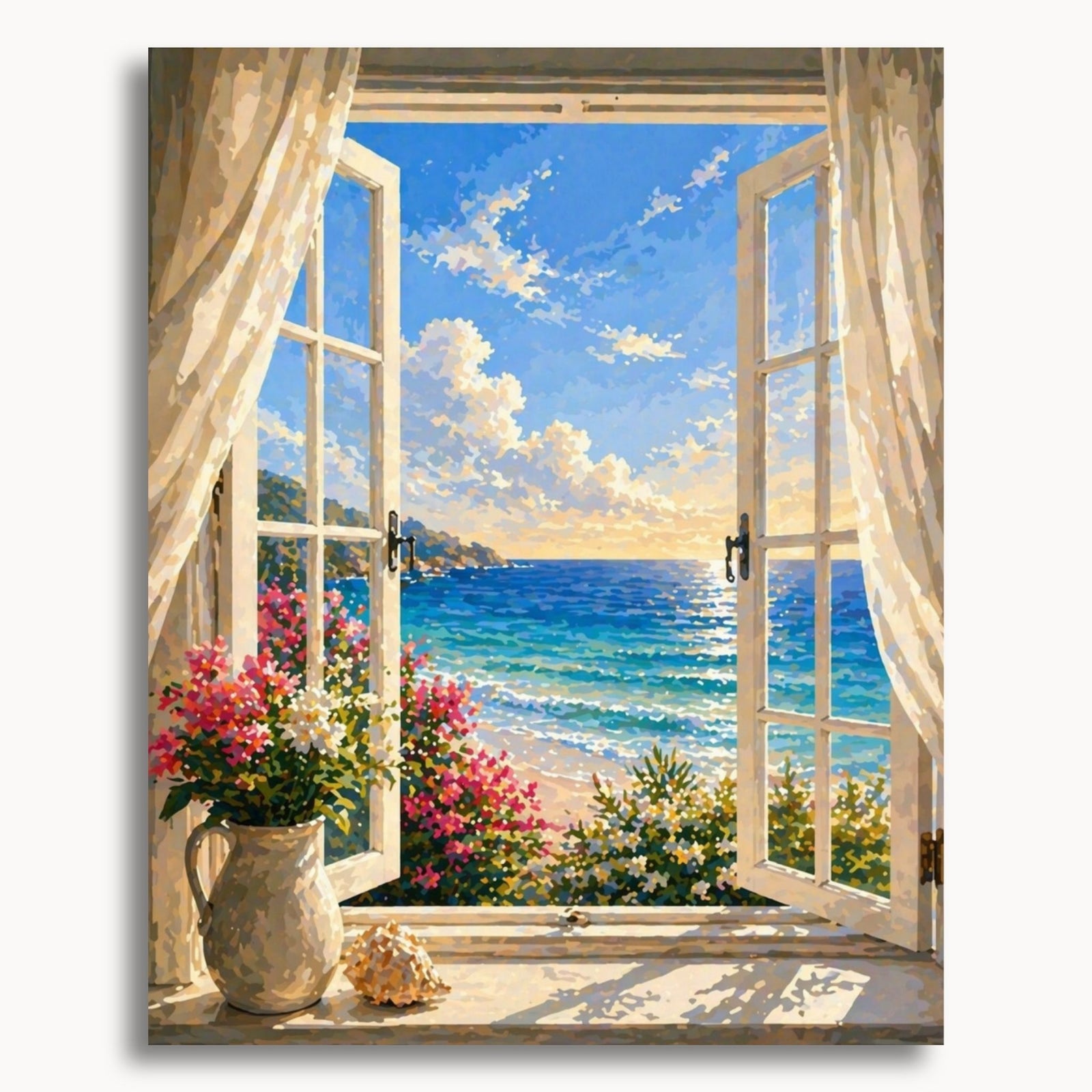 Ocean Window View
